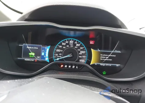 2017 Ford C-Max Hybrid Se from USA, damaged, VIN 1FADP5AU4HL103773